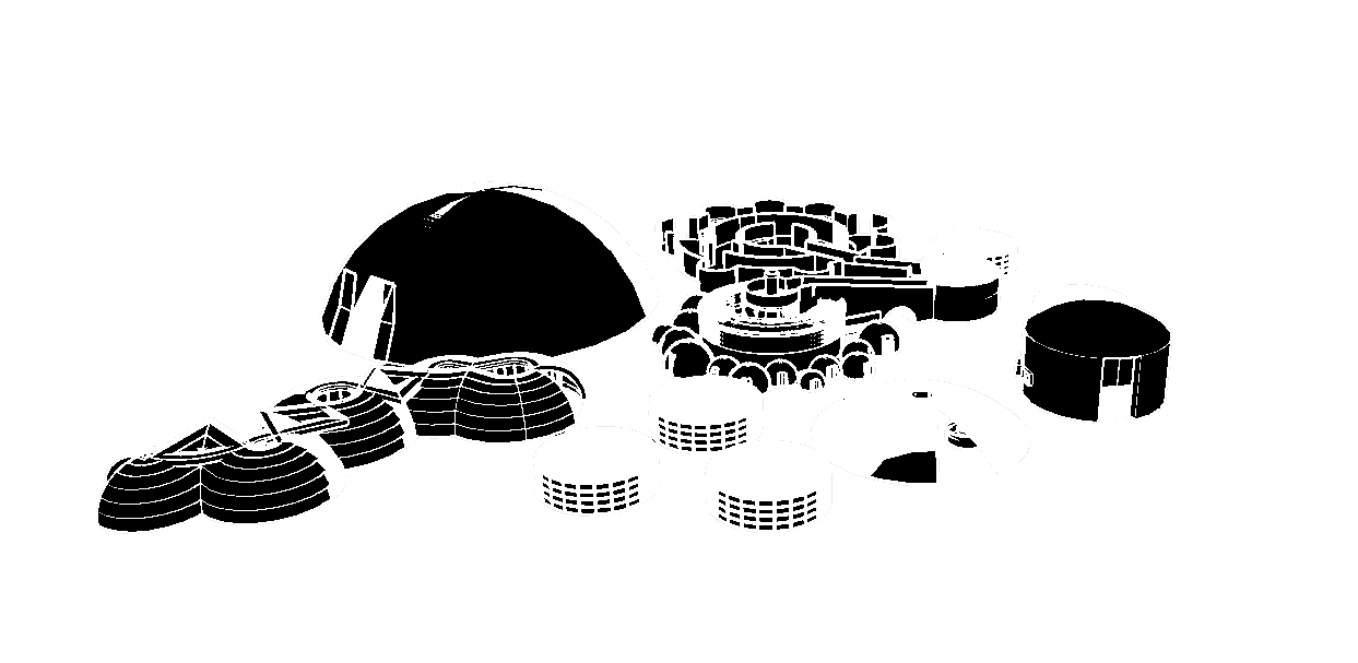 A Sketchup model of Club AL+G