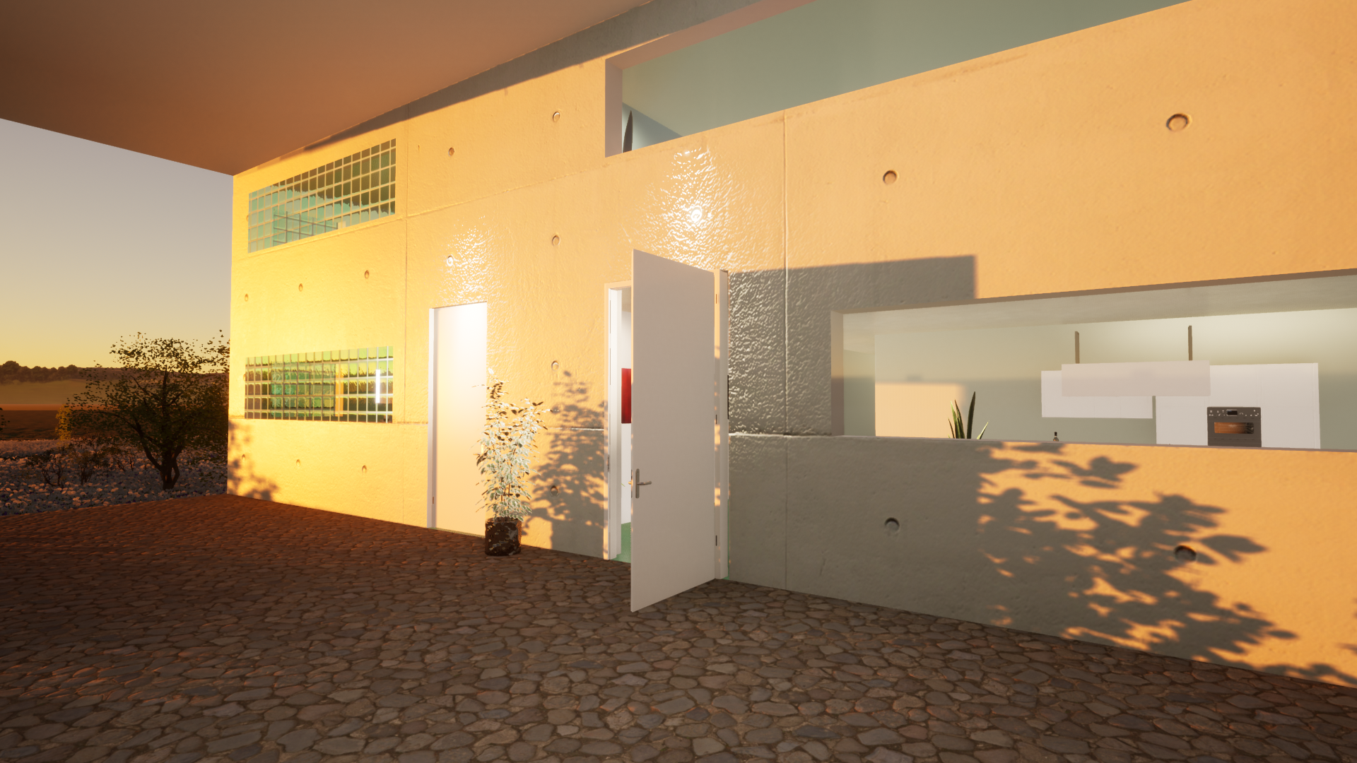 Luxury Villa Garden View